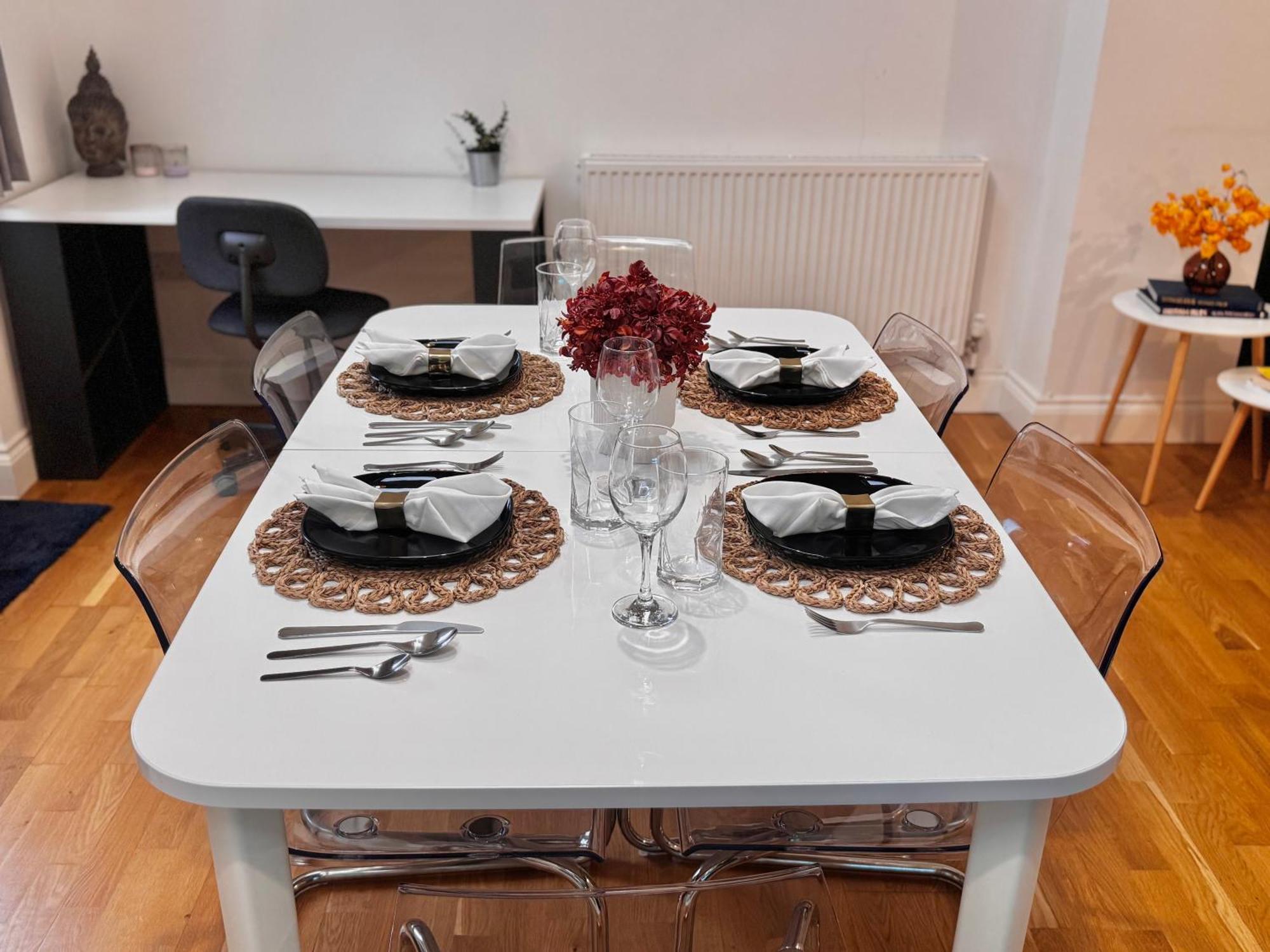 Modern 1-Bed Apt 30Min To Central London & Parking Luaran gambar