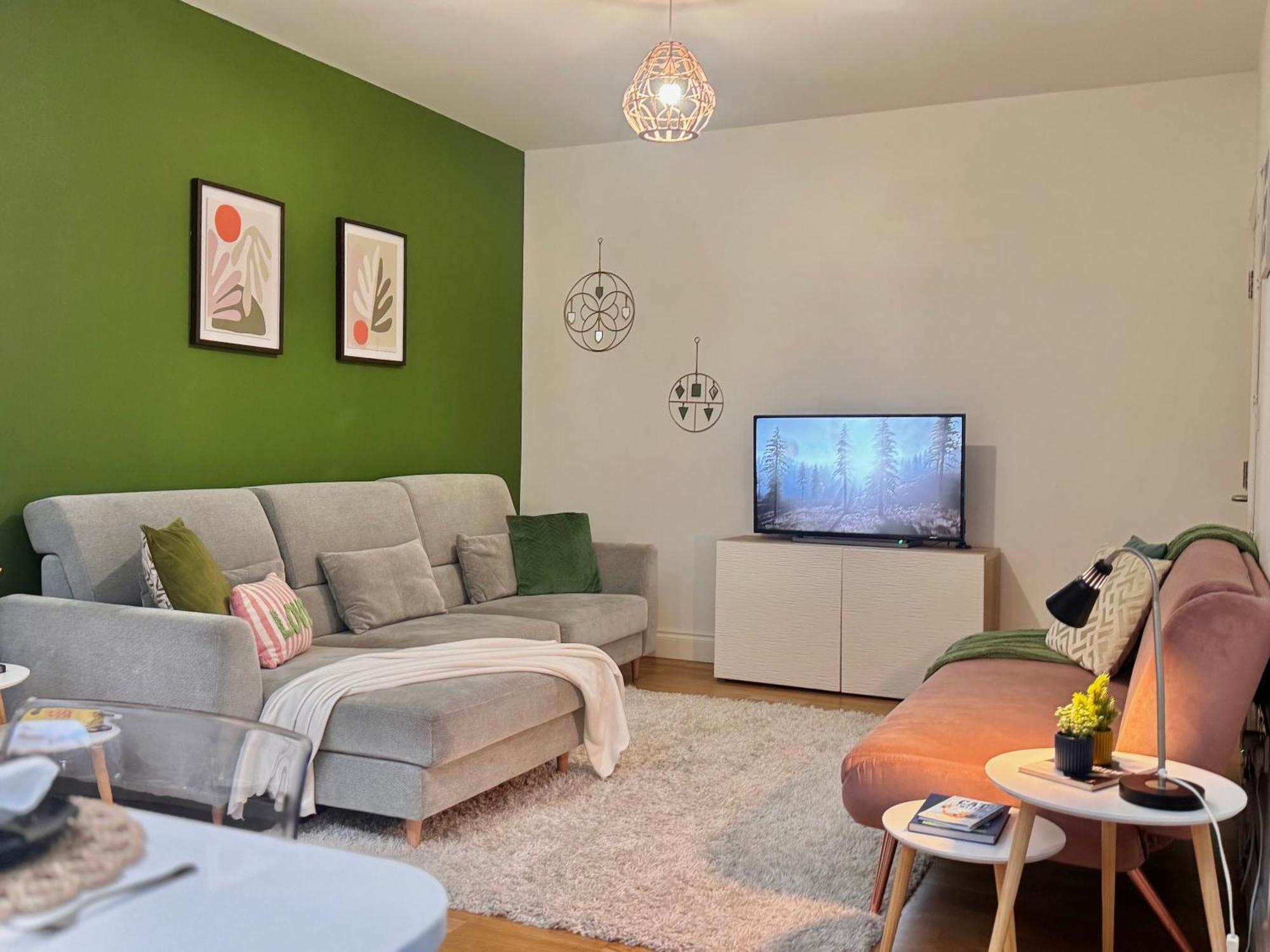 Modern 1-Bed Apt 30Min To Central London & Parking Luaran gambar